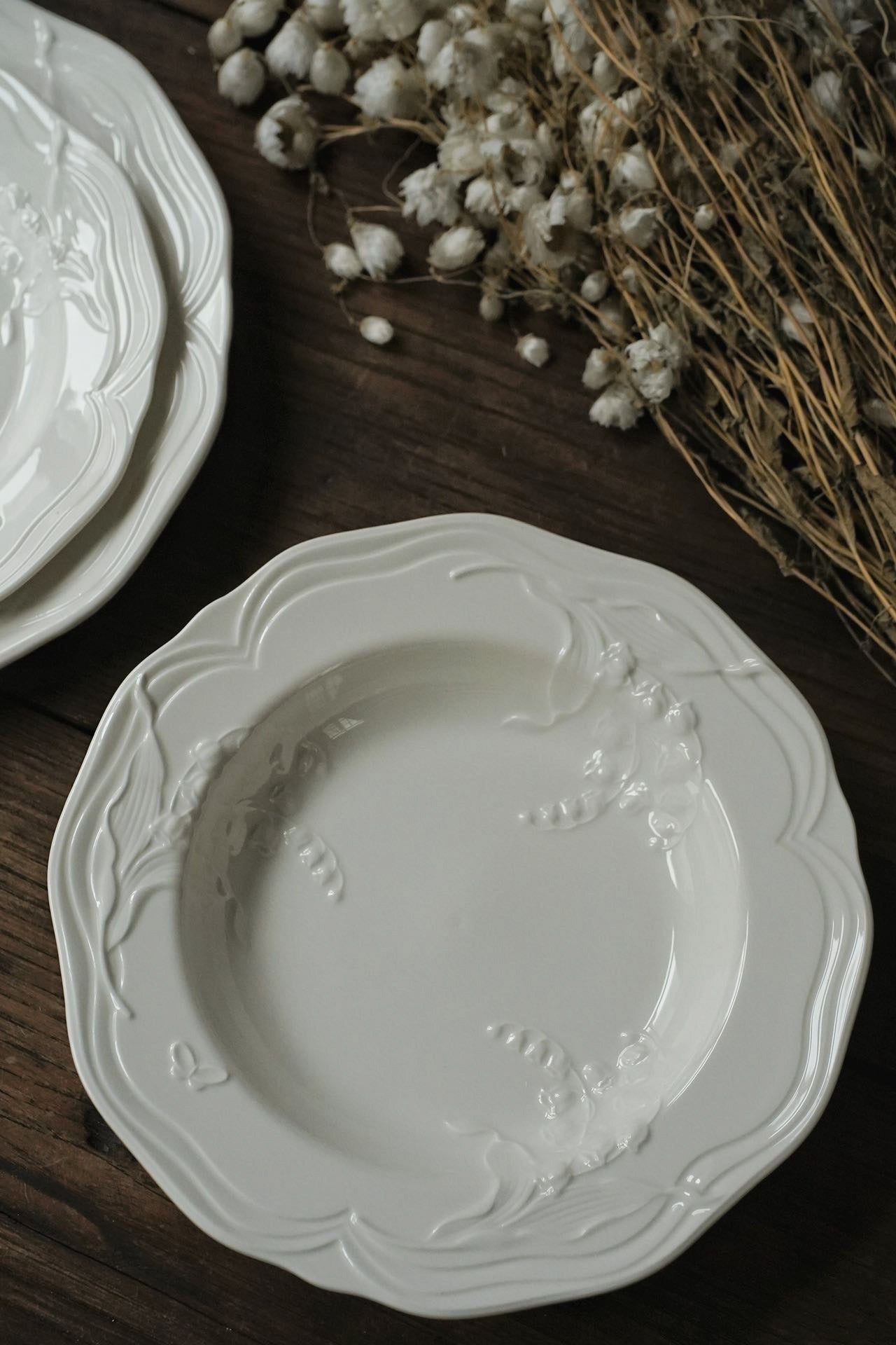 Vintage Embossed Lily of the Valley Collection