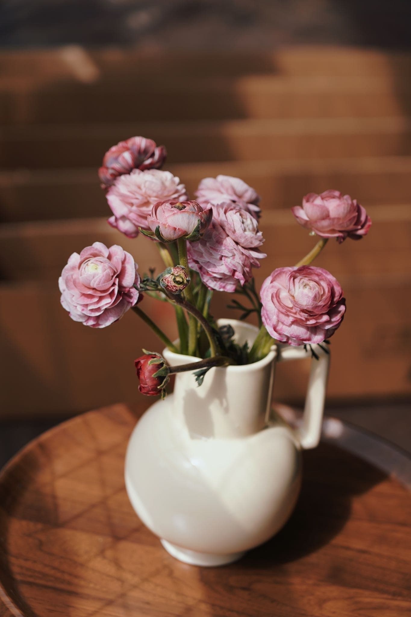 Creamy Delight Ceramic Vase