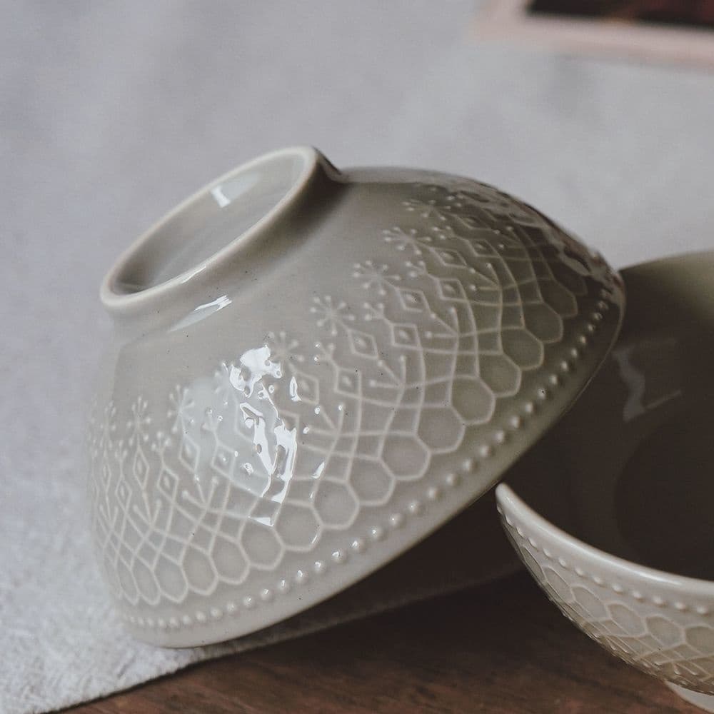 Lace Embossed Collection - Delicate Details in Diverse Shapes & Colours