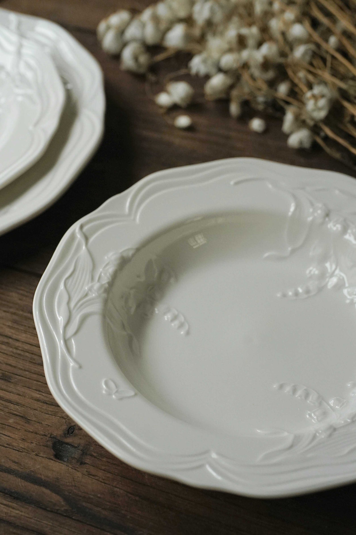 Vintage Embossed Lily of the Valley Collection