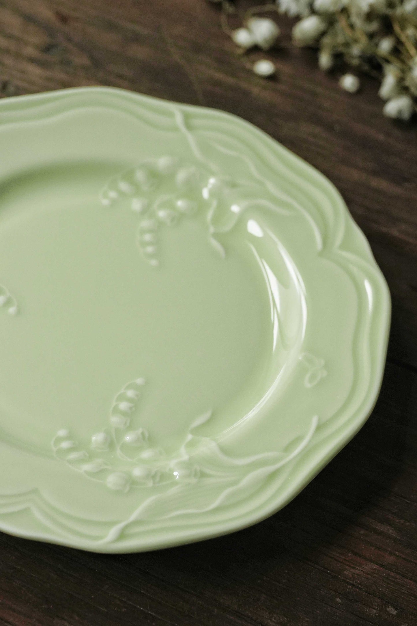 Vintage Embossed Lily of the Valley Collection