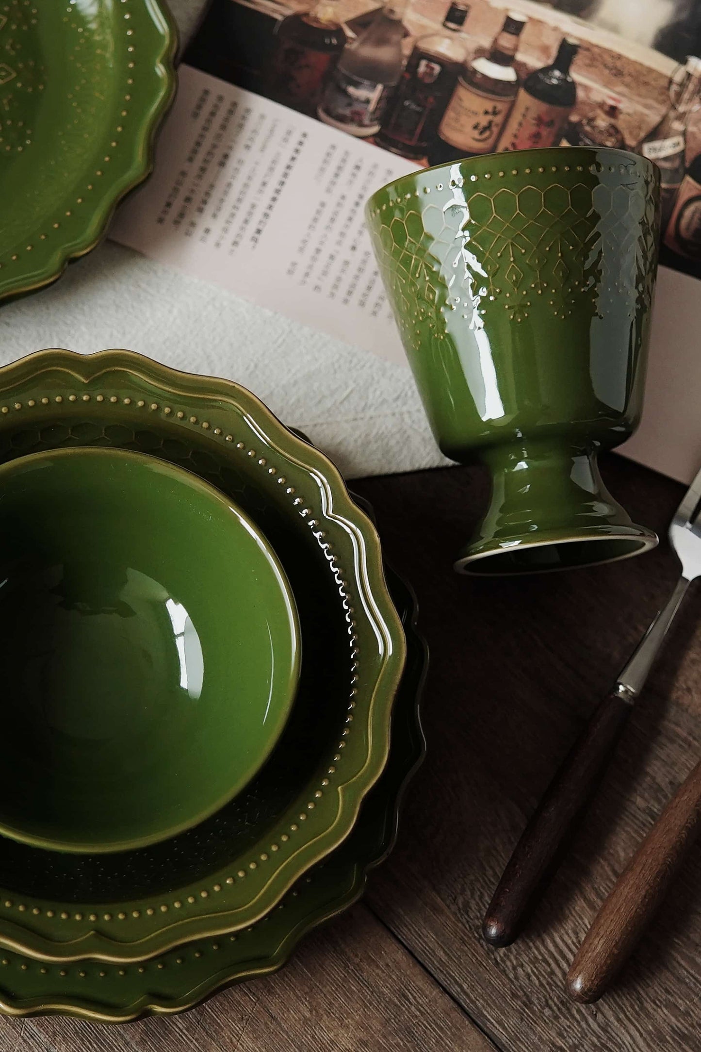 Lace Embossed Collection - Delicate Details in Diverse Shapes & Colours