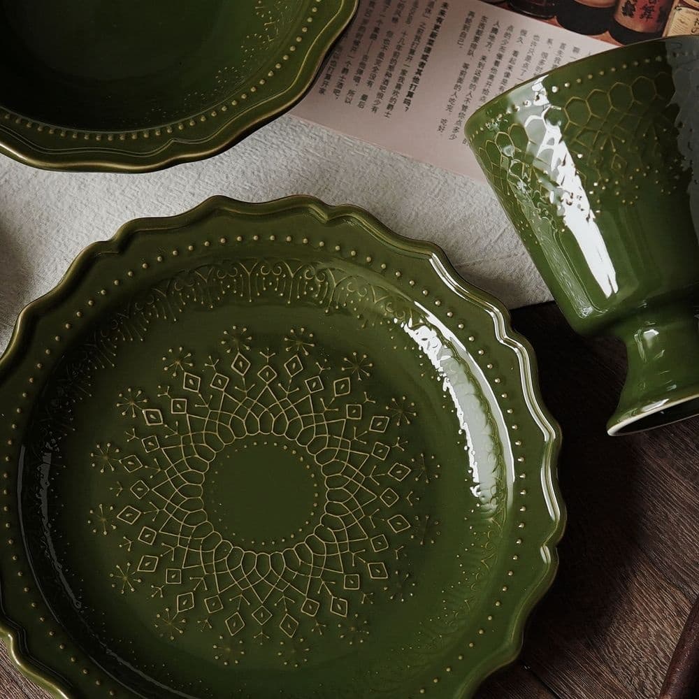 Lace Embossed Collection - Delicate Details in Diverse Shapes & Colours