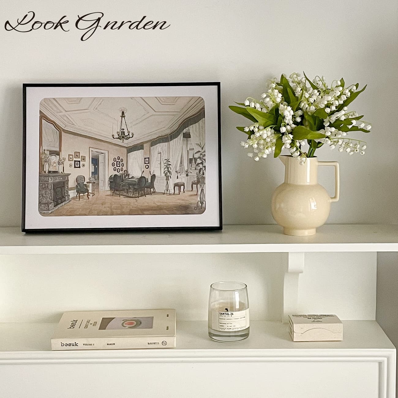 Creamy Delight Ceramic Vase