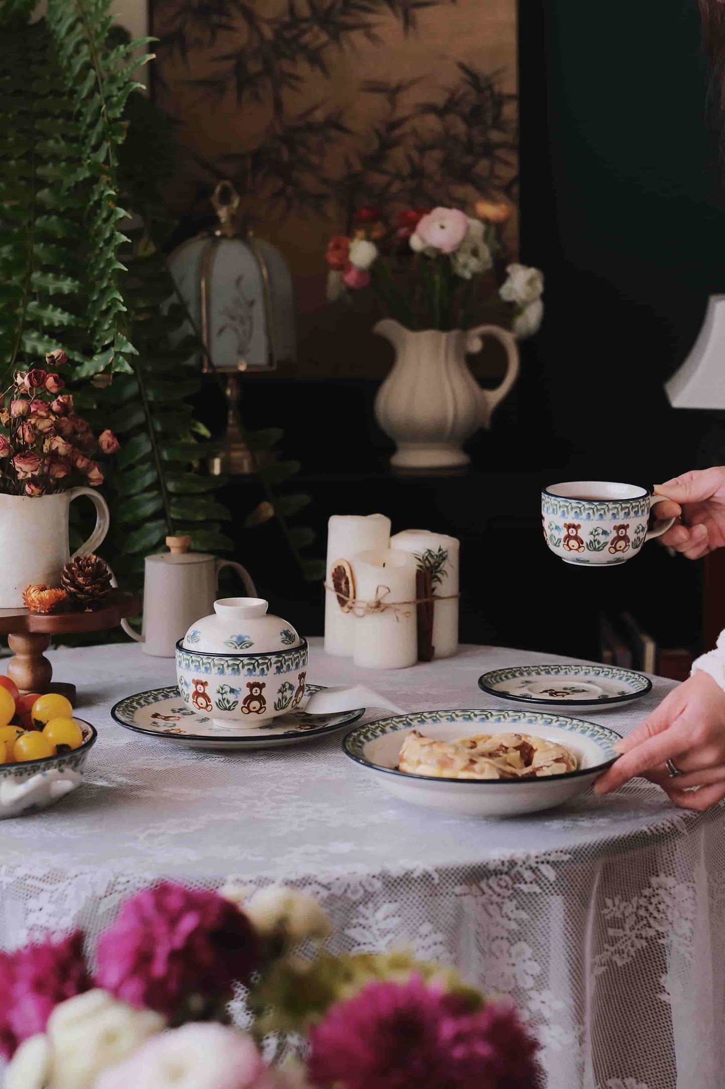 The Town of Bolesławiec Bear Series